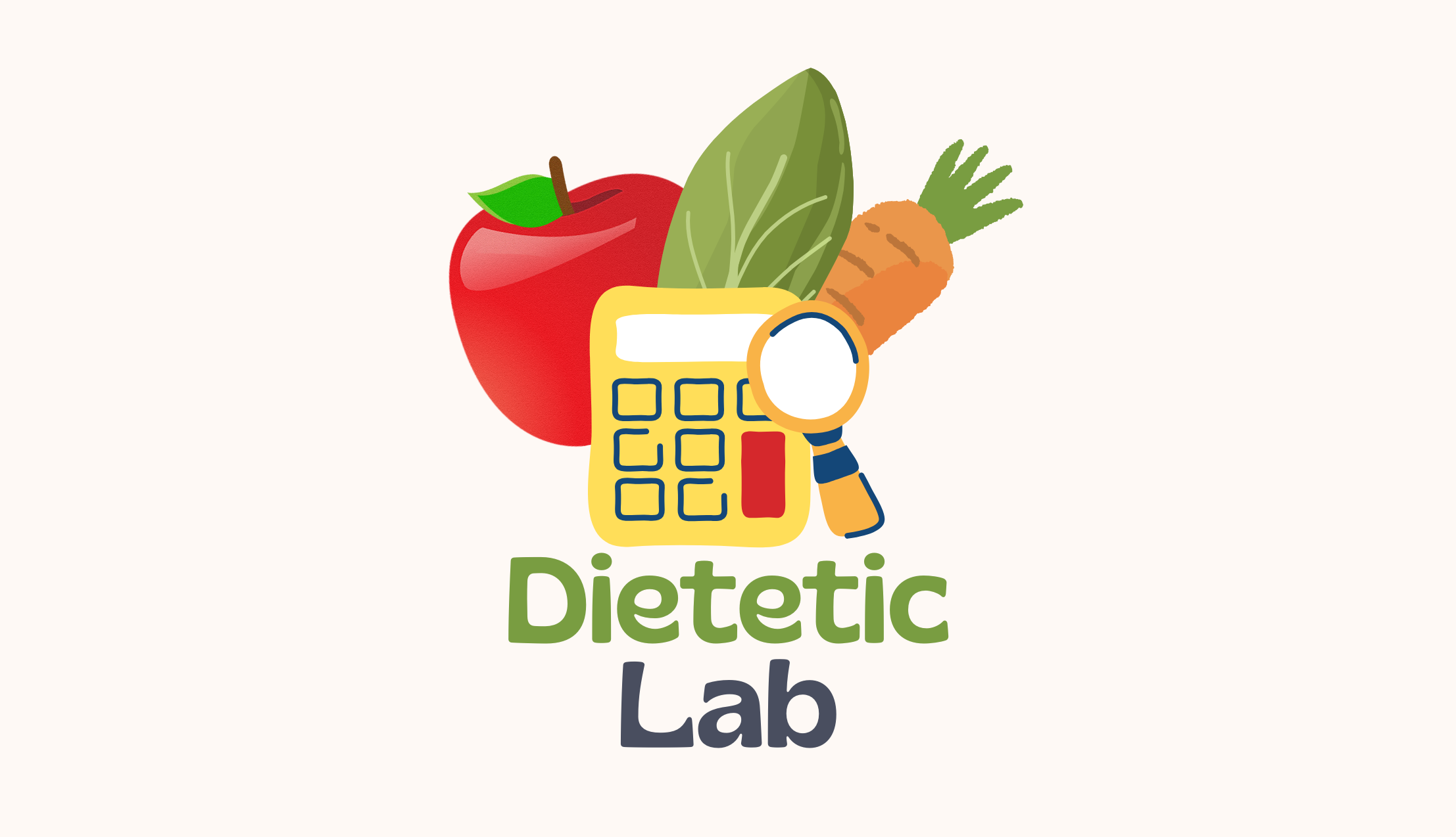 Logo projet 'Dietetic Lab' et lien vers le site déployé